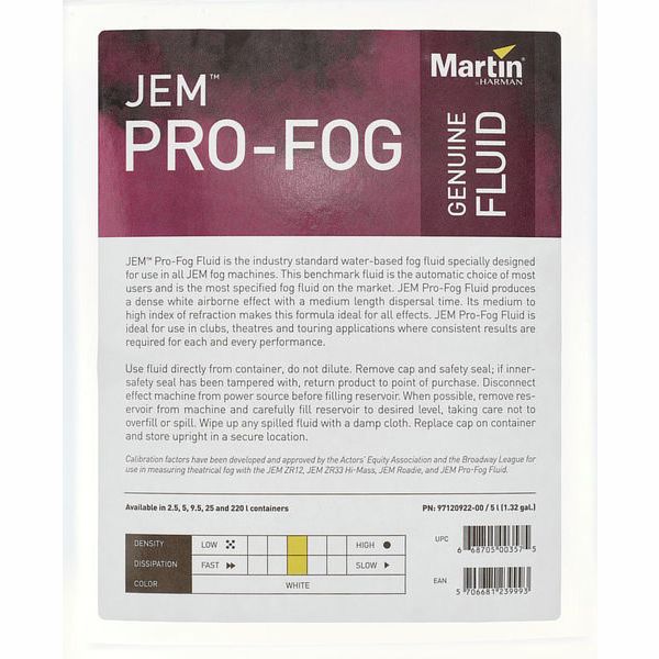 JEM Pro-Fog 5l