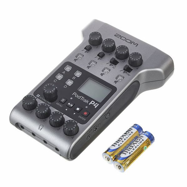 Zoom PodTrak P4 Podcast Mic Set
