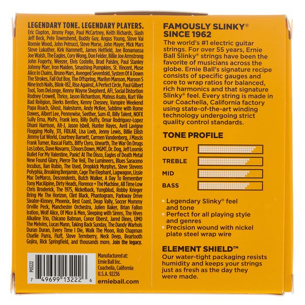 Ernie Ball 3222 3 Pack