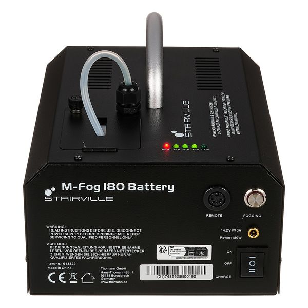 Stairville M-Fog 180 Battery Fog Machine