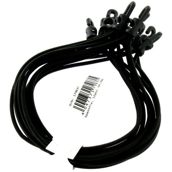 Stairville Spannfix Ø 4mm Black 12 pcs.